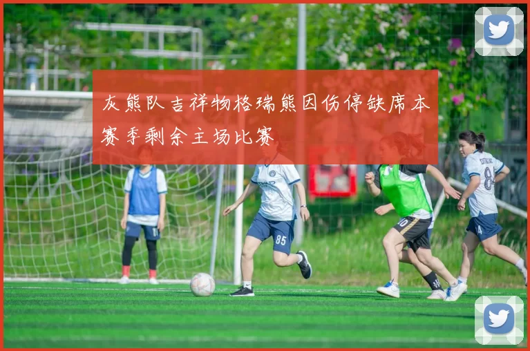 灰熊队吉祥物格瑞熊因伤停缺席本赛季剩余主场比赛
