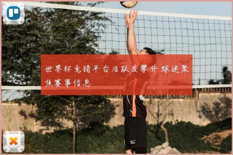世界杯竞猜平台活跃度攀升 球迷聚焦赛事信息