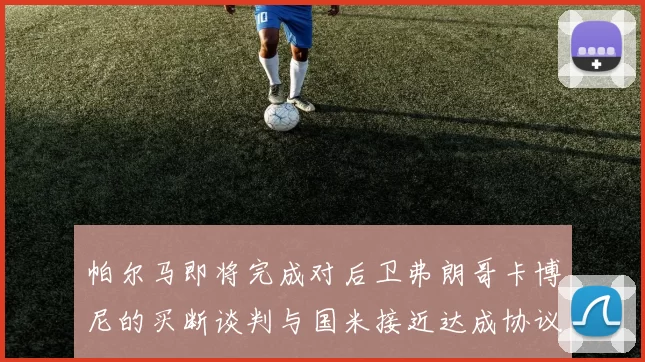 帕尔马即将完成对后卫弗朗哥卡博尼的买断谈判与国米接近达成协议