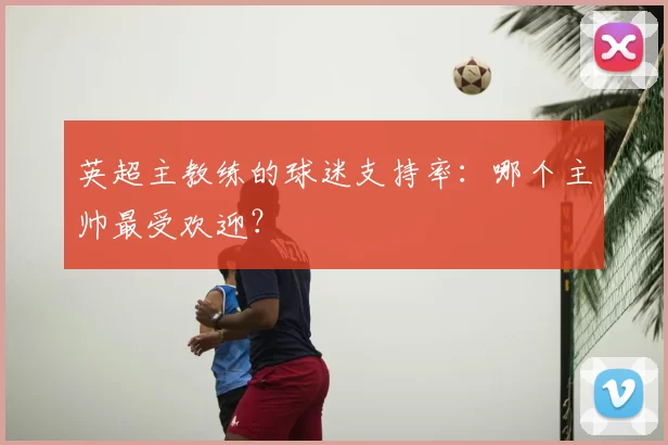 英超主教练的球迷支持率：哪个主帅最受欢迎？